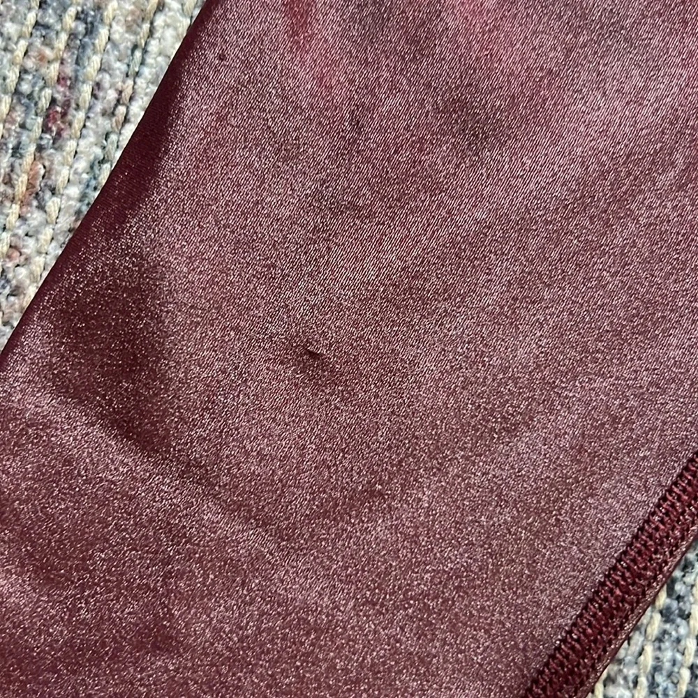 LIKE NEW. Carbon 38. Worn 3x high-waisted. shimmer. Minute imperfections. - Picture 2 of 4